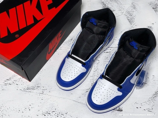 Official Maikesneakers Air Game 1 Jordan Royal OG 555088-403 0630